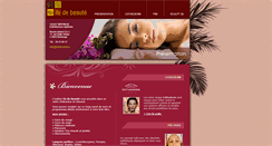 Desktop Screenshot of iledebeaute.lu